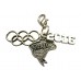 Team GB 2016 - Olympic Rings Charm, Brazil Map Charm and 2016 Charm Clip on Charm